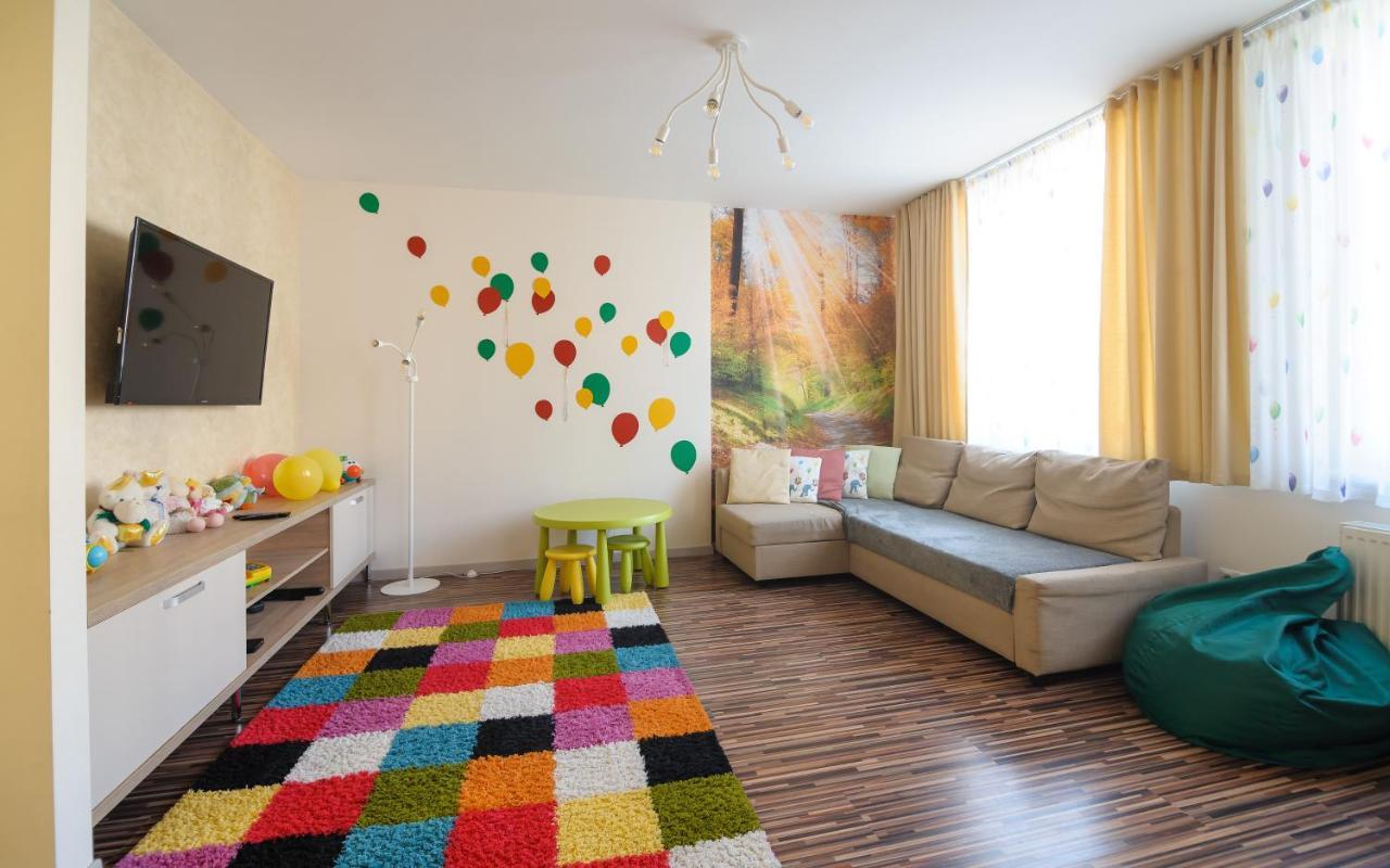Colored Balloons - 3 Bedrooms, 3 Bathrooms, Equipped Large Apartments Lemberg Exterior foto